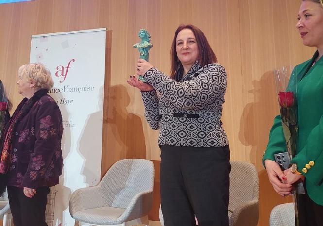 2025 წლის ბერტა ფონ ზუტნერის მშვიდობის პრემიის ლაურეატი ელენე რუსეცკაია გახდა